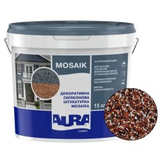 Декоративна силіконова штукатурка мозаїка (байрамікс) Aura Luxpro Mosaik М15, колір B243, 1,5 мм, 15 кг Декоративна силіконова штукатурка мозаїка (байрамікс) Aura Luxpro Mosaik М15, колір B243, 1,5 мм, 15 кг