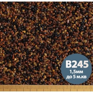 Декоративна силіконова штукатурка мозаїка (байрамікс) Aura Luxpro Mosaik М15, колір B245, 1,5 мм, 15 кг