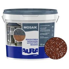 Декоративна силіконова штукатурка мозаїка (байрамікс) Aura Luxpro Mosaik М15, колір B248, 1,5 мм, 15 кг Декоративна силіконова штукатурка мозаїка (байрамікс) Aura Luxpro Mosaik М15, колір B248, 1,5 мм, 15 кг