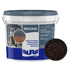 Декоративна силіконова штукатурка мозаїка (байрамікс) Aura Luxpro Mosaik М15, колір B250, 1,5 мм, 15 кг Декоративна силіконова штукатурка мозаїка (байрамікс) Aura Luxpro Mosaik М15, колір B250, 1,5 мм, 15 кг