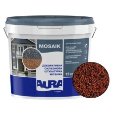 Декоративна силіконова штукатурка мозаїка (байрамікс) Aura Luxpro Mosaik М15, колір B253, 1,5 мм, 15 кг