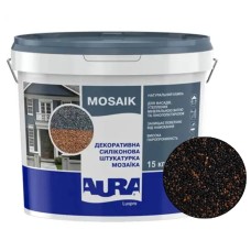 Декоративна силіконова штукатурка мозаїка (байрамікс) Aura Luxpro Mosaik М15, колір B255, 1,5 мм, 15 кг