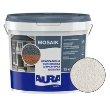 Декоративна силіконова штукатурка мозаїка (байрамікс) Aura Luxpro Mosaik М10, колір S106, 1,0 мм, 15 кг Декоративна силіконова штукатурка мозаїка (байрамікс) Aura Luxpro Mosaik М10, колір S106, 1,0 мм, 15 кг