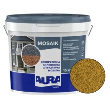 Декоративна силіконова штукатурка мозаїка (байрамікс) Aura Luxpro Mosaik М10, колір S110, 1,0 мм, 15 кг Декоративна силіконова штукатурка мозаїка (байрамікс) Aura Luxpro Mosaik М10, колір S110, 1,0 мм, 15 кг