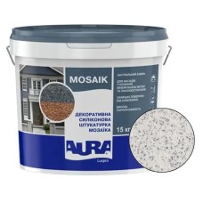 Декоративна силіконова штукатурка мозаїка (байрамікс) Aura Luxpro Mosaik М10, колір S120, 1,0 мм, 15 кг Декоративна силіконова штукатурка мозаїка (байрамікс) Aura Luxpro Mosaik М10, колір S120, 1,0 мм, 15 кг