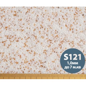 Декоративна силіконова штукатурка мозаїка (байрамікс) Aura Luxpro Mosaik М10, колір S121, 1,0 мм, 15 кг