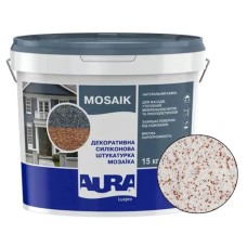 Декоративна силіконова штукатурка мозаїка (байрамікс) Aura Luxpro Mosaik М10, колір S123, 1,0 мм, 15 кг Декоративна силіконова штукатурка мозаїка (байрамікс) Aura Luxpro Mosaik М10, колір S123, 1,0 мм, 15 кг