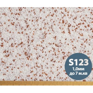 Декоративна силіконова штукатурка мозаїка (байрамікс) Aura Luxpro Mosaik М10, колір S123, 1,0 мм, 15 кг