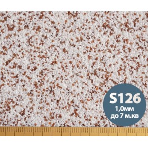 Декоративна силіконова штукатурка мозаїка (байрамікс) Aura Luxpro Mosaik М10, колір S126, 1,0 мм, 15 кг