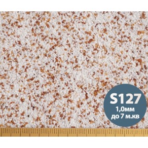 Декоративна силіконова штукатурка мозаїка (байрамікс) Aura Luxpro Mosaik М10, колір S127, 1,0 мм, 15 кг