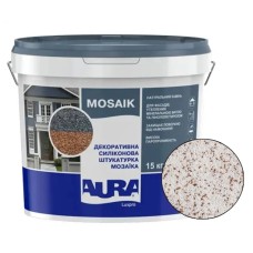 Декоративна силіконова штукатурка мозаїка (байрамікс) Aura Luxpro Mosaik М10, колір S128, 1,0 мм, 15 кг Декоративна силіконова штукатурка мозаїка (байрамікс) Aura Luxpro Mosaik М10, колір S128, 1,0 мм, 15 кг