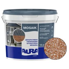 Декоративна силіконова штукатурка мозаїка (байрамікс) Aura Luxpro Mosaik М10, колір S132, 1,0 мм, 15 кг Декоративна силіконова штукатурка мозаїка (байрамікс) Aura Luxpro Mosaik М10, колір S132, 1,0 мм, 15 кг