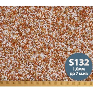 Декоративна силіконова штукатурка мозаїка (байрамікс) Aura Luxpro Mosaik М10, колір S132, 1,0 мм, 15 кг