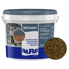 Декоративна силіконова штукатурка мозаїка (байрамікс) Aura Luxpro Mosaik М10, колір S134, 1,0 мм, 15 кг Декоративна силіконова штукатурка мозаїка (байрамікс) Aura Luxpro Mosaik М10, колір S134, 1,0 мм, 15 кг