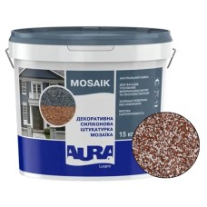Декоративна силіконова штукатурка мозаїка (байрамікс) Aura Luxpro Mosaik М10, колір S136, 1,0 мм, 15 кг Декоративна силіконова штукатурка мозаїка (байрамікс) Aura Luxpro Mosaik М10, колір S136, 1,0 мм, 15 кг
