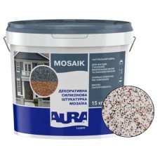 Декоративна силіконова штукатурка мозаїка (байрамікс) Aura Luxpro Mosaik М10, колір S140, 1,0 мм, 15 кг Декоративна силіконова штукатурка мозаїка (байрамікс) Aura Luxpro Mosaik М10, колір S140, 1,0 мм, 15 кг