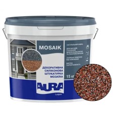 Декоративна силіконова штукатурка мозаїка (байрамікс) Aura Luxpro Mosaik М10, колір S143, 1,0 мм, 15 кг Декоративна силіконова штукатурка мозаїка (байрамікс) Aura Luxpro Mosaik М10, колір S143, 1,0 мм, 15 кг