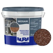 Декоративна силіконова штукатурка мозаїка (байрамікс) Aura Luxpro Mosaik М10, колір S146, 1,0 мм, 15 кг Декоративна силіконова штукатурка мозаїка (байрамікс) Aura Luxpro Mosaik М10, колір S146, 1,0 мм, 15 кг