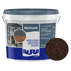Декоративна силіконова штукатурка мозаїка (байрамікс) Aura Luxpro Mosaik М10, колір S150, 1,0 мм, 15 кг Декоративна силіконова штукатурка мозаїка (байрамікс) Aura Luxpro Mosaik М10, колір S150, 1,0 мм, 15 кг