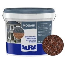 Декоративна силіконова штукатурка мозаїка (байрамікс) Aura Luxpro Mosaik М10, колір S151, 1,0 мм, 15 кг Декоративна силіконова штукатурка мозаїка (байрамікс) Aura Luxpro Mosaik М10, колір S151, 1,0 мм, 15 кг