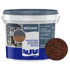 Декоративна силіконова штукатурка мозаїка (байрамікс) Aura Luxpro Mosaik М10, колір S153, 1,0 мм, 15 кг Декоративна силіконова штукатурка мозаїка (байрамікс) Aura Luxpro Mosaik М10, колір S153, 1,0 мм, 15 кг