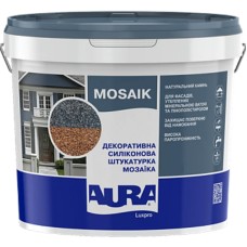 Декоративна силіконова штукатурка мозаїка (байрамікс) Aura Luxpro Mosaik М10, колір S158, 1,0 мм, 15 кг Декоративна силіконова штукатурка мозаїка (байрамікс) Aura Luxpro Mosaik М10, колір S158, 1,0 мм, 15 кг