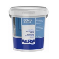 Акрилова емаль Aura Luxpro Remix Aqua глянсова 0.75 л Акрилова емаль Aura Luxpro Remix Aqua глянсова 0.75 л