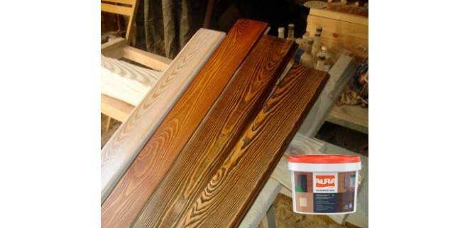 Галерея кольорів для тонування безбарвних прозорих та напівпрозорих деревозахисних засобів, лаків, олій