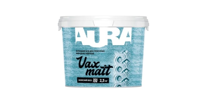 Віск захисний Aura Vax Matt, 2,5 кг, безбарвний, матовий Віск захисний Aura Vax Matt, 2,5 кг, безбарвний, матовий