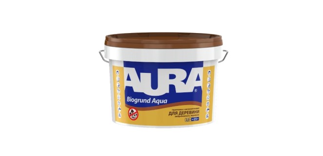  AURA Biogrund Aqua  (грунтовка для деревини)  2,5л