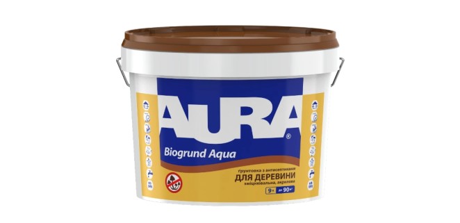  AURA Biogrund Aqua  (грунтовка для деревини)  9л