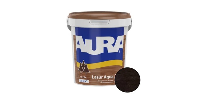 Лазур для дерева Aura Lasur Aqua венге 0,75 л