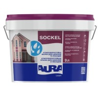 Фарба акрилова для цоколя та фасаду Aura Luxpro Sockel, 2,7 л