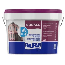 Фарба акрилова для цоколя та фасаду Aura Luxpro Sockel, 2,7 л