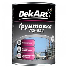 Грунтовка ГФ-021 DekArt (червоно-коричнева) 0,9 кг