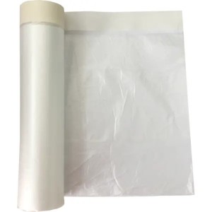 Плівка захисна з малярною стрічкою Farbex 550 мм, 20 м Плівка захисна з малярною стрічкою Farbex 550 мм, 20 м