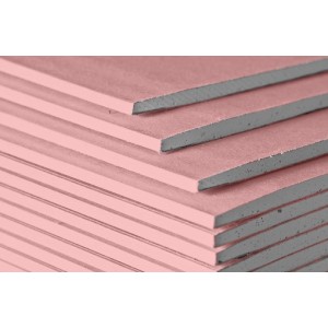 Вогнестійкий гіпсокартон Knauf 1200x2500x12.5 мм