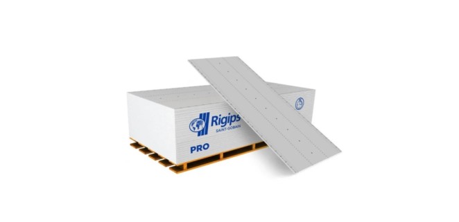 Гіпсокартон стіновий RIGIPS PRO GKB 1200х2500х12,5 мм
