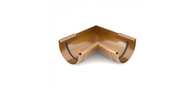 Угол внешний 90° BRYZA 125/90 медь