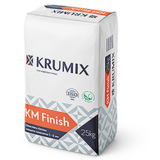 КМ Фініш КРУМІКС (IFCEM) Шпаклівка базова гіпсова, 25 кг