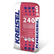Клей для приклеювання і армування плит з мінеральної вати Kreisel 240, 25 кг