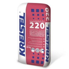 Клей для приклеювання і армування пінополістиролу Kreisel 220, 25 кг