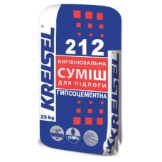 Суміш гіпсова Kreisel 212 для вирівнювання підлоги 3-30мм, 25 кг