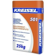 Машинна цементно-вапняна штукатурка Kreisel 501 (25 кг)