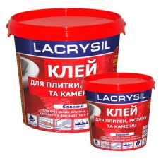 Клей для плитки, мозаїки та каменю LACRYSIL 15 кг