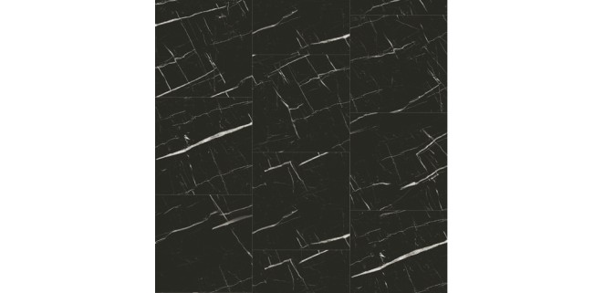 Linofloor Fortress Calacatta Black вінілова плитка 2,5 мм
