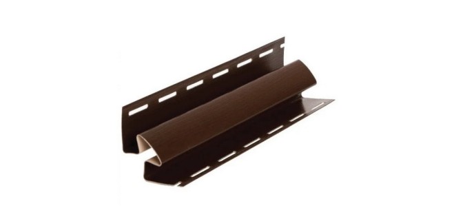 Планка кут внутрішній FaSiding 3,05 м (коричнева) Планка кут внутрішній FaSiding 3,05 м (коричнева)