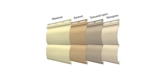 Панель FaSiding BlockHouse 3,66х0,23 м (4 кольори)