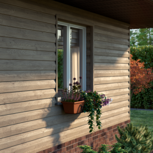 Панель FaSiding WoodHouse 3х0,25 м Морений дуб