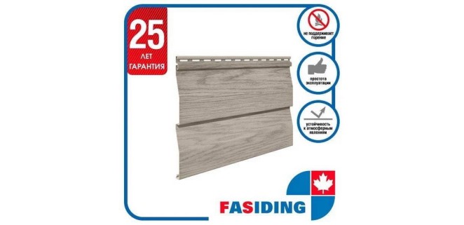 Панель FaSiding WoodHouse 3х0,25 м Морений дуб